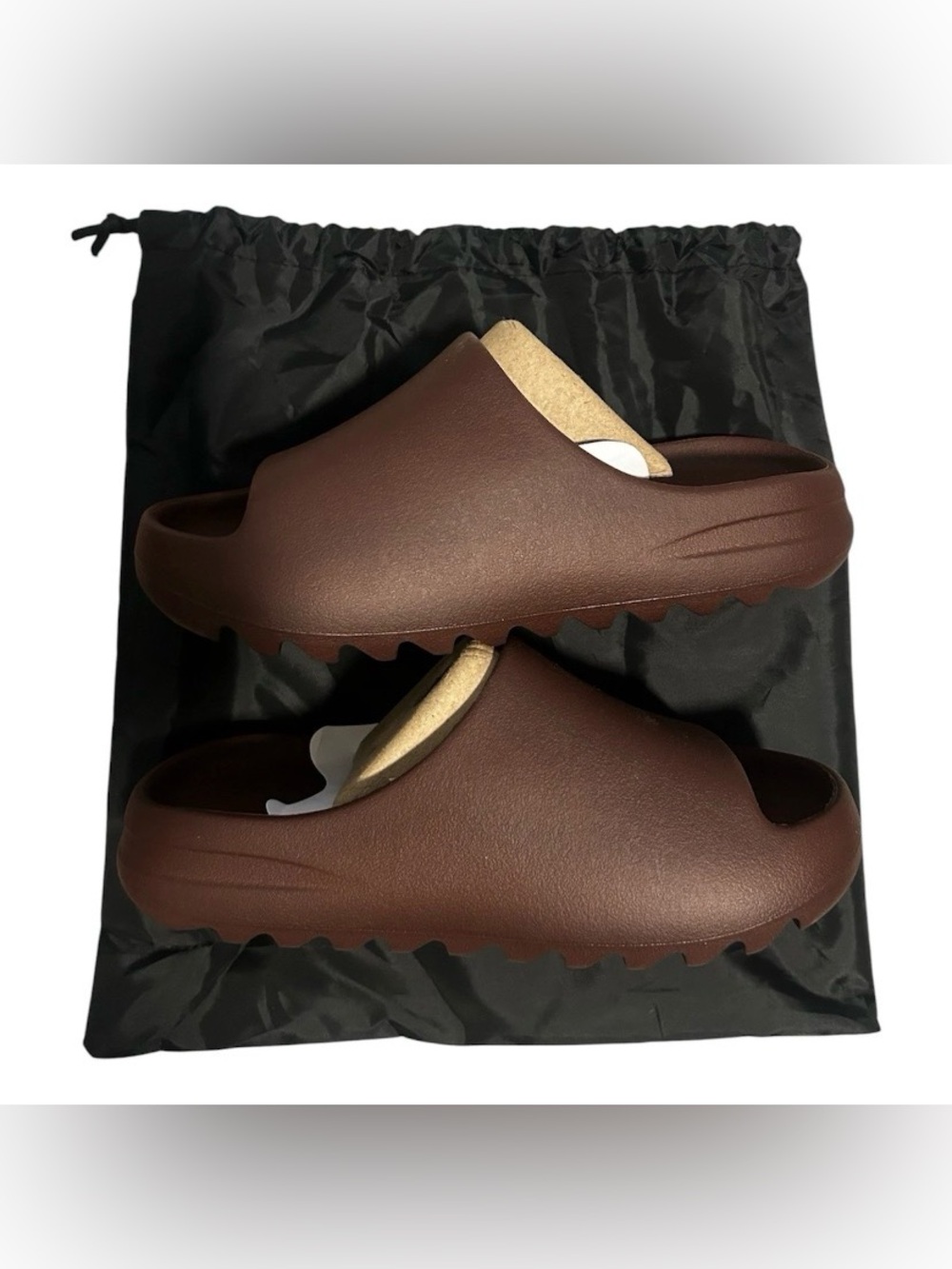 YZY Kayne Slide YS-01 Fudge Brand New In Dust Bag Mens 8